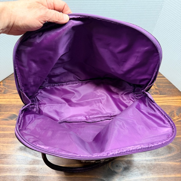 Taylor Swift Wonderstruck Weekender Bag (Tote/Duffle) Purple Black White - Picture 7 of 12